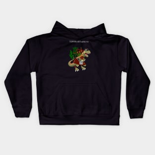 Clanosaurus Rex TIPPERARYsaurus Plaid Tipperary Irish Ireland Family Tartan Kids Hoodie